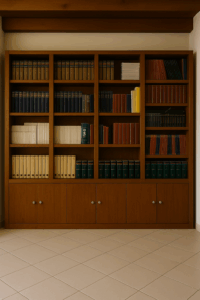 acquista ora la libreria in legno massello L 200 cm