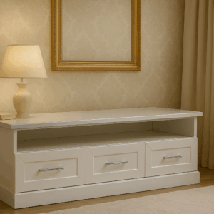 porta tv classico legno massello, mobile tv 160 cm con cassetti, porta tv con telaio, mobile artigianale soggiorno, solid wood tv cabinet, tv stand with drawer fronts, italian handcrafted furniture, classic tv unit 160 cm