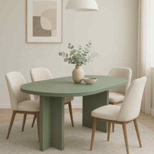 tavolo in legno massello ovale, tavolo design in legno, tavolo ovale in legno massello, tavolo artigianale design, tavolo ovale moderno 180x90