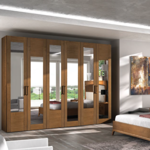 armadio 6 ante legno massello, armadio noce massello 6 ante, armadio 6 ante rovere, armadio moderno 3 metri in legno