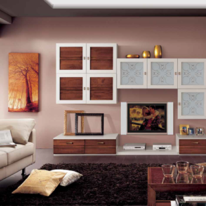 parete attrezzata classica bianca e legno di lusso, parete attrezzata classica contemporanea in legno, parete attrezzata in legno classica, parete attrezzata design classico, parete attrezzata classica moderna
