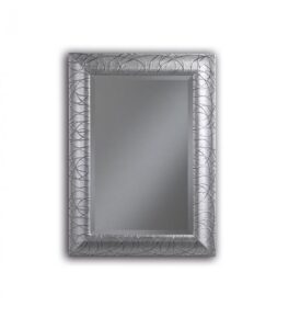 specchiera argento rettangolare, specchiera rettangolare argento classico, specchiera argento design lusso, specchiera design argento