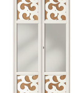 4525 - armadio classico due porte, armadio classico con due ante, armadio classico due ante in legno, armadio classico design due porte, armadio classico con specchi e due ante