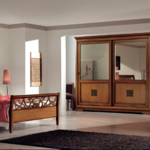 camera da letto classica noce, camera matrimoniale tradizionale di alta qualità, camera da letto noce in legno massello di qualità, camera completa matrimoniale classica noce legno