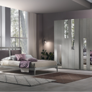 camera moderna in legno, camera moderna legno massello, camera frassino grigio, camera design legno massello, camera matrimoniale moderna completa, camera da letto moderna legno