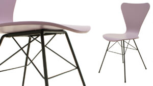 sedia design moderno, sedia con basamento in acciaio, sedia design, sedia colorata, sedia alta qualità, sedia moderna