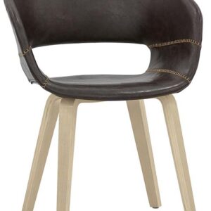5S- sedia moderna, sedia design moderna, sedia design ecopelle e legno, sedia di design, sedia moderna design, sedia stile industrial