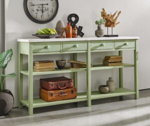 bancone classico con cassetti e ripiani, bancone da cucina classico cassetti e ripiani