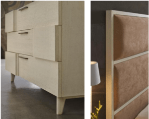 comò con piedini design, comò design moderno, comò design legno massello, comò alta qualità