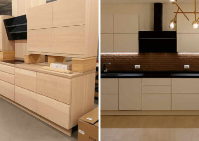 cucina in legno massello, cucina artigianale, cucina design italiano, cucina legno massello, cucina produzione italiana, cucina artigianale moderna