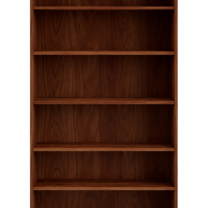 Libreria 90 cm in leno massiccio, libreria 90 cm H 230 legno massello, libreria design legno massiccio, libreria noce design